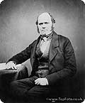 photo de Charles Darwin prise en 1855