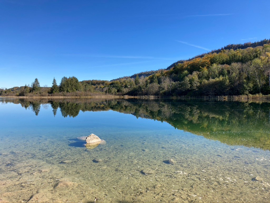 Ilay lake, Jura, France